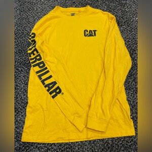 CAT Yellow Long Sleeve Tee